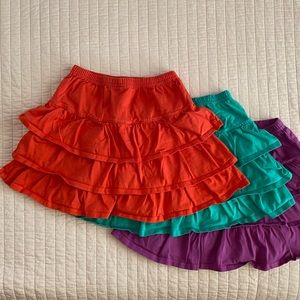 3 Hanna Andersson Ruffle Skorts size 140 (10)